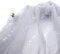 SYSUII 160cm * 3m Chiffon Glitzer Tüll Dekostoff mit kleine Pailletten Dekostoff Kostümstoff zum Nähen Durchsichtig Stoff Tüll Pailletten-Stoff für DIY Hochzeit Kleid Dekoration Tischedeko-grau