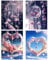 AhCor 4 Stück Herzförmig Diamond Painting Traumfänger DIY Diamond Painting ​PVC Rosen Diamant painting Bilder Geeignet zur Dekoration von Wohnzimmer und Schlafzimmer(30X40cm)