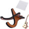 Mikiuly Soporte Para Ukelele,Soporte para Guitarra,Stand Ukelele,Soporte de Madera Para Guitarra,Soporte X-Frame con Borde de Esponja,Para Guitarra, Ukelele, Mandolina
