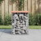 Rantry Gartenbank, Design Gabionen, Holz, Tanne, Douglas, 33 x 31 x 42 cm, Sitz, Stuhl, Möbel, Sonnenliege, Terrasse, Balkon, Outdoor, Dekoration, Gartenbänke