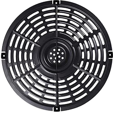 Axaooqeld Freidora de aire caliente parrilla sartén para la alimentación de aire caliente freidora Crisper placa antiadherente asado cacerola,B