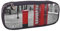 London Red Telephone Booth Printed Pu Leather Pencil Case Box - Multi-Functional Flip Pencil Bag and Makeup Cosmetic Holder for Girls Boys School Students