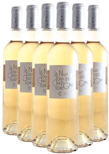 Gard La nuit tous les Chats sont gris - Rosé 2023 - Cellier des Chartreux - Vin Rosé du Languedoc - Roussillon (6x75cl)