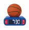 Lexibook, Basketball, Basketball-Nachtlichtwecker, Töne und Melodien, LCD-Bildschirm mit Hintergrundbeleuchtung, beleuchtet, Snooze, blau/orange, RL800BA