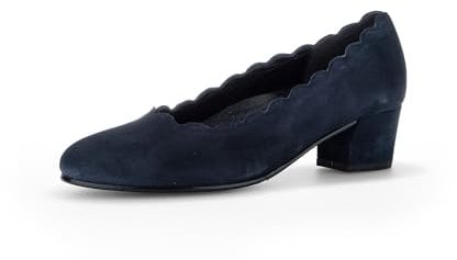 Gabor Damen Klassische Pumps, Frauen Absatzschuhe,stoeckelschuhe,Ausgehschuhe,Court Shoes,stöckelschuhe,büro,Dark-Blue (A.OBL),38.5 EU / 5.5 UK