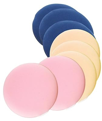 Ipetboom 8pcs Dry Wet Powder Face Concealer Makeup Blenders Sponges for Beauty Makeup Flutter Hook