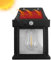 Berriphonia Lampes murales à énergie solaire en plein air | Détecteur de mouvement solaire Fence Lights étanche | Lanterne murale LED, lumière rétro en tungstène extérieur pour jardin