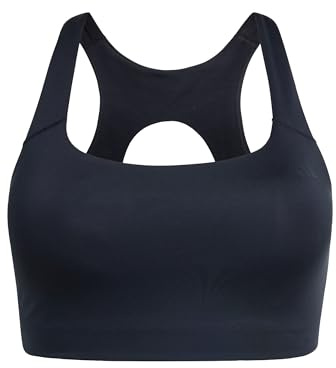 adidas Women's Optime Workout 3-Streifen BH, mittlere Belastung (Große Größe)