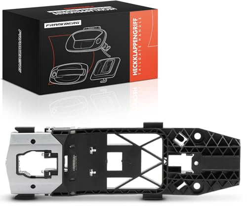Frankberg Türgriff Türaußengriff Außen Vorne Links Replace #5N0837885H | Kompatibel mit VW Golf Caddy Amarok Atlas, Skoda Fabia Karoq Yeti Kodiaq Superb Citigo Rapid Scala, Seat Ateca Arona Ibiza