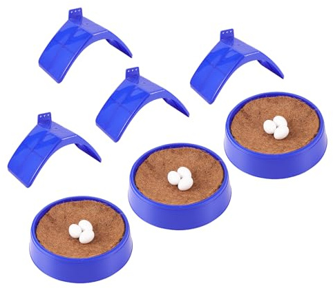 FULAIERGD Pigeon Supplies Set,3Pcs Bird Breeding Nest Bird Eggs Mat