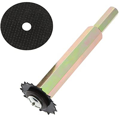 VGOL Coupe-tuyau Interne Outil de Plomberie en Résine d'acier au Carbone Livré avec Meule de Diamètre 38 mm Pièce de Rechange Engrenage Diamètre 30 mm Longueur 101 mm
