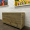 Cutncraft Designs Large 63cm Tall 4ft Long (120cm) Solid Wooden Decking Patio Planter Herb Trough