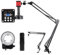 Lente industrial Microscopio Digital electrónico 4K for soldadura, juego de microscopio 1080P VGA USB Cámara Industrial 150x soporte plegable de lente remoto No se cansa fácilmente durante la observac