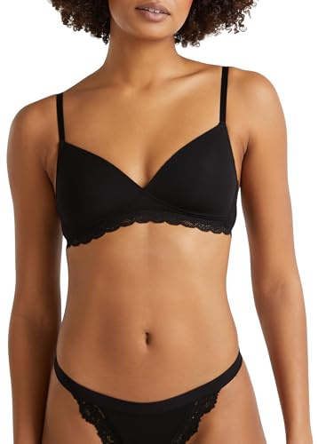 United Colors of Benetton Gepolsterter BH, Schwarz, M