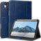 AUAUA Case for iPad Mini 7 (A17 Pro), iPad Mini 7th/6th Generation (2024/2021 8.3-inch), with Front Pocket Pencil Holder, Typing Angle Muti-Stand Magnetic Closure Auto Sleep/Wake (Blue)