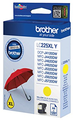 Brother Original Tintenpatrone LC-225XLY Gelb