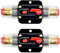 WMYCONGCONG Lot de 2 Coupe-circuit à fusible 100A avec porte-fusible à réarmement manuel pour système audio automobile, marin, bateau, protection contre les surcharges de courant