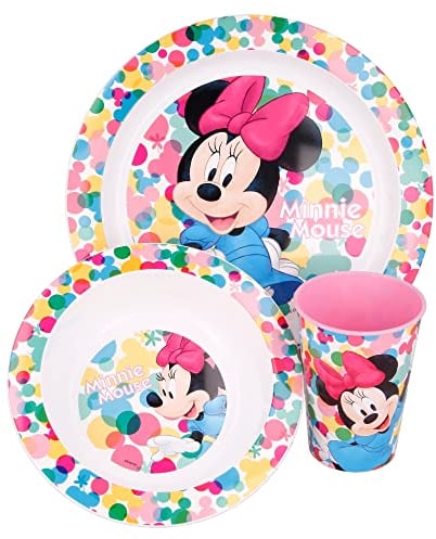 Stor |3 Pcs Kids Micro Set in Standard Box Minnie Feel Good