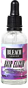 BLEACH LONDON Hair Elixir - Avocado Based Serum, Brilliant Silky Shine & Finish, Nutrient Rich Formula For Dry Hair, Vegan, Cruelty Free, 1.69 fl oz