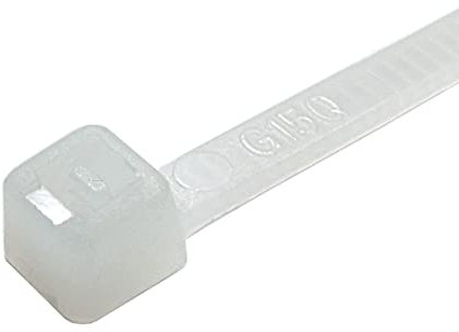 100 Pack - Cable Ties - 4.8mm x 300mm White