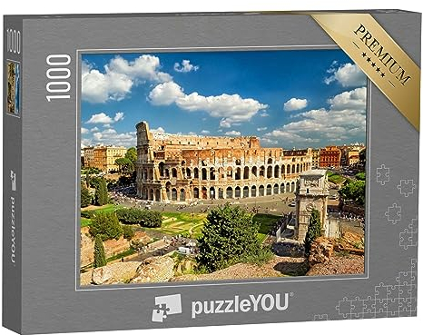 puzzleYOU: Puzzle 1000 Teile „Kolosseum, Rom, Italien“ – aus der Puzzle-Kollektion Italien