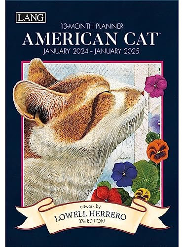 LANG American Cat™ Monatsplaner 2024 (24991012094)