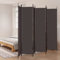 HOMIUSE 300x220 cm Raumteiler Paravent Trennwand Balkon Sichtschutz Raumteiler Innen Paravan Room Divider Paravent Outdoor Garten ZubehöR Terrassen-SichtschutzBraun