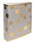 Interdruk Lever Arch File A4 75 mm - Metallic Design - Satin Gold Dots