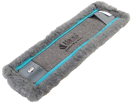 Ha-Ra Bodenfaser trocken I langlebiges Bodenwischtuch, Boden-Wischer zur Reinigung für Böden & Wände I Wischmop Bezug aus 100% Polyester-Mikrofaser I Reinigungsstark & saugkräftig I 42 cm