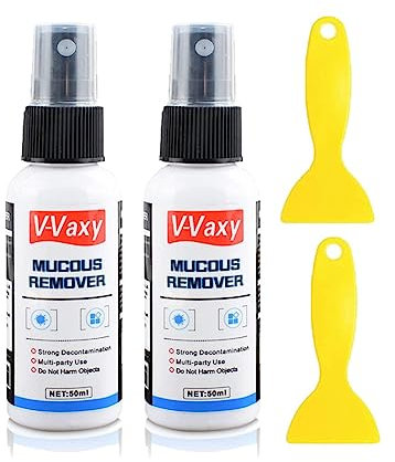 Multifunctional Adhesive Glue Remover, All Purpose Adhesive Glue Remover, V-Vaxy Mucous Remover, Vaxy Adhesive Remover Spray, Label & Sticker Remover Cleaner Spray (2PCS)