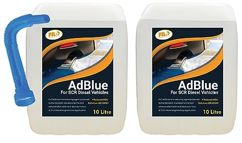 filo 2 X 10 LITRE AD BLUE WITH EASY POUR SPOUT 20L