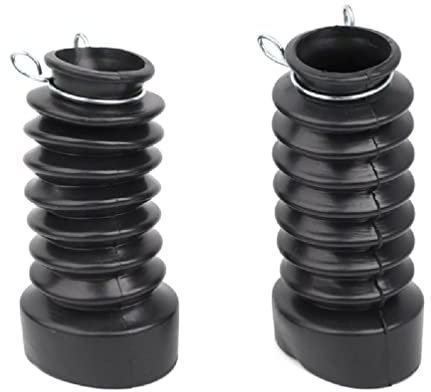 Morain Copri Forcella Anteriore Parapolvere Copri Smorzamento Ammortizzatori 1 Paio Soffietti Forcella per Dirt Bike 27mm/30mm/33mm Soffietti Forcella Soffietti Forcella 27mm 30mm 33mm 2 Pezzi 1 Paio