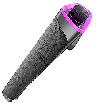 Gatuida Audio-Lautsprecher Lautsprecher Soundbar Stereoanlagen Schreibtisch Spieler Stoff Stereo Lautsprecher