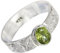 SILVERNROCK Peridot Edelstein-Bandring für Herren und Damen alle Größen Geschenkartikel 925 Sterlingsilber-Ring handgefertigter Schmuck ERG-117B_71 (22.6)