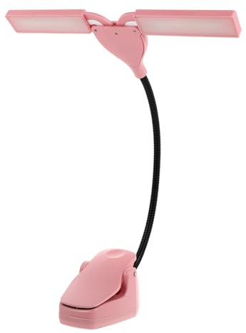 UPKOCH 1stück Led Klavierlampe Touch-control Dimmbar Wiederaufladbar Flexible Klemmleuchte Für Notenständer Augenschonende Tischlampe Für Musiker Und Klavierliebhaber