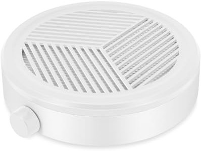 Petit Aspirateur Ongles, Aspiration Réglable, Puissant Aspirateur à Ongles Manucure Table Aspirateur de Poussière D'ongles (blanc)
