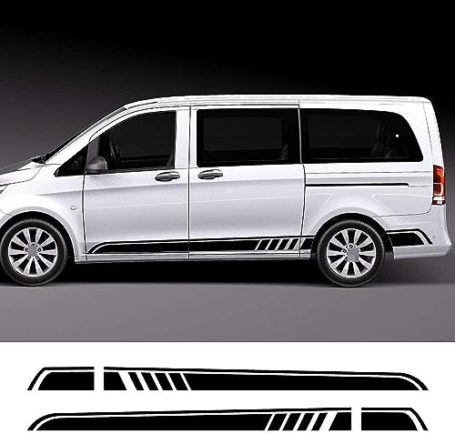 ttttTTTa Karosserie Aufkleber Aufkleber,für Vito Viano Valente Metris V Klasse W447 W639 V260,Auto Dekor Aufkleber Karosserie Tür Aufkleber Außen Zubehör