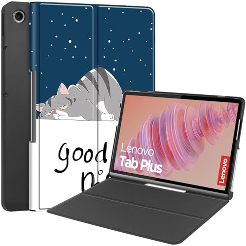 zZjoOoj Custodia Cover per Lenovo TAB Plus (2024) 11.5'' Pollici, Ultra Sottile e Leggera – Night