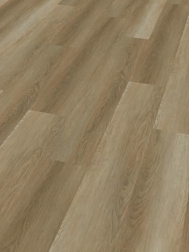 Klebe Vinylboden in Holzoptik grau braun Designbelag zum Kleben ideal für Büro und Gewerbe Klebevinyl Eiche