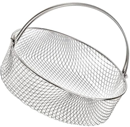 WATIIFUFU toasr zubehör für heißluftfritteuse Luftfritteuse Backkorb basket air fryer zubehör Frittierkorb Grillkorb Metallkorb für Luftfritteuse Kochkorb Chipskorb Rostfreier Stahl