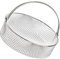 WATIIFUFU toasr zubehör für heißluftfritteuse Luftfritteuse Backkorb basket air fryer zubehör Frittierkorb Grillkorb Metallkorb für Luftfritteuse Kochkorb Chipskorb Rostfreier Stahl