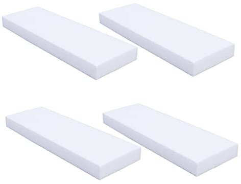 HAWILLOSCH 6st Werkzeug Für DIY-kuchenmodelle Formen Aus Polystyrol Polystyrolschaumplatte DIY-blöcke Rechteckiger Styroporstein Schaumziegel Selber Machen Skulptur Schaumblock Planke Weiß