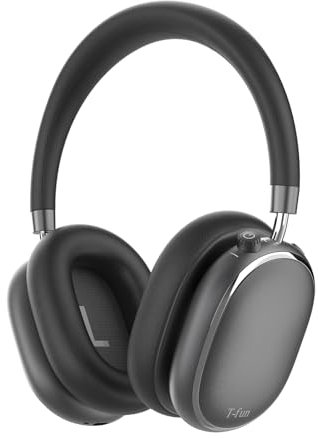 FOFUN NC95 Cuffie Over-ear con Cancellazione Attiva del Rumore,Controllo a Manopola,Wireless Bluetooth 6.0,65 ore di Riproduzione,Controllo tramite App,Vestibilità Comoda