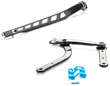 LST Wischergestänge Front Wischerarm Set vorne rechts Kompatibel mit BMW 5er E60 E61 6er E63 E64