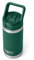 YETI Rambler Jr Kids Bottle, Vacuum Insulated Stainless Steel Bottle with Straw Cap, Black Forest Green, 12 oz (354 ml)