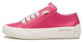 Candice Cooper Rock CHIC S-Sneakers aus Leder-Weiß