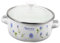 SOIMISS 1 Impostato Pentola per minestra in anfora Smaltata Maniglia pentola capiente per Cucinare pentola Multifunzione pentola multicottura Padella Delicata pentola per zuppa Smalto Rosa