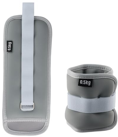 1 Paar Gewichtsmanschetten für Handgelenke Knöchel,0,25/0,5/0,75kg Gewichtsmanschetten Hand Fuß,Fußgelenkgewichte Set,Armgewichte Knöchelgewicht für Tanzen Fitness Gymnastik Yoga