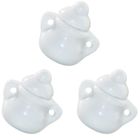 LRXIYODE 12 pour Maison de Poupée Sucrier Décoratif Léger et Réaliste Meubles Miniatures pour Scène de Modélisme