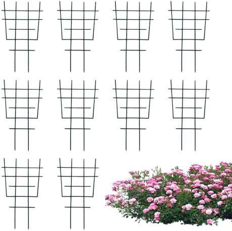 Rankgitter für Topfpflanzen, klein, stapelbar, für Kletterpflanzen, Garten, Rankgitter, Clematis, Pothos, Monstera,